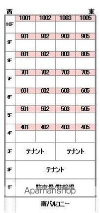カローラ宮田[1R/37.5m2]の配置図