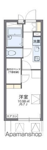 レオパレスフレンディー太閤の間取り写真