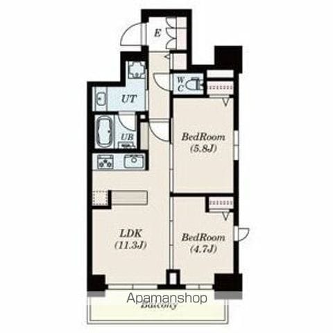 SーRESIDENCE葵IIの間取り写真