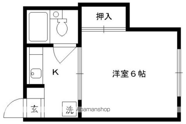 みつまるマンションの間取り写真