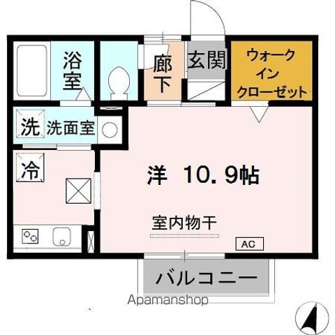 ヴィアーレの間取り写真