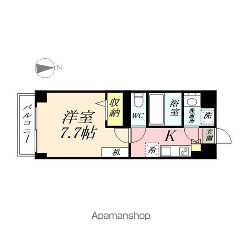 グランヒルズ西古松の間取り写真