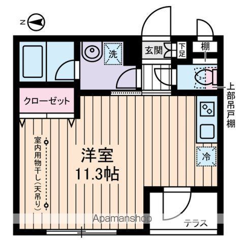 レジデンスKの間取り写真