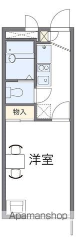 レオパレスレアルの間取り写真