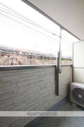 キャストリー八王子[1K/24.43m2]のバルコニー