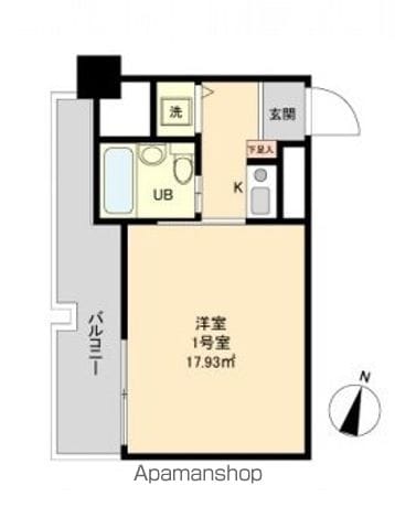 LION竹屋町の間取り写真