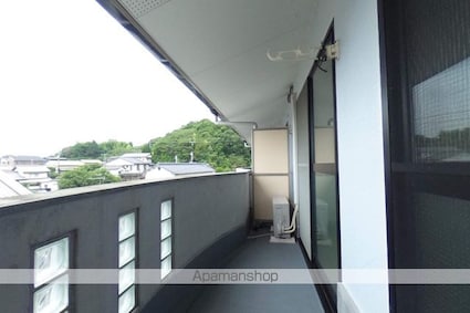 プロムナード万々[3LDK/64.65m2]のバルコニー