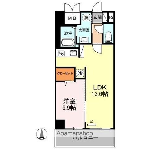 ハック北戸田クレシアの間取り写真