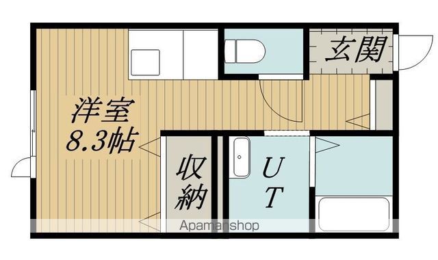 札幌市手稲区 2階建 築9年の間取り写真