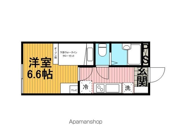 レオパレスカナの間取り写真