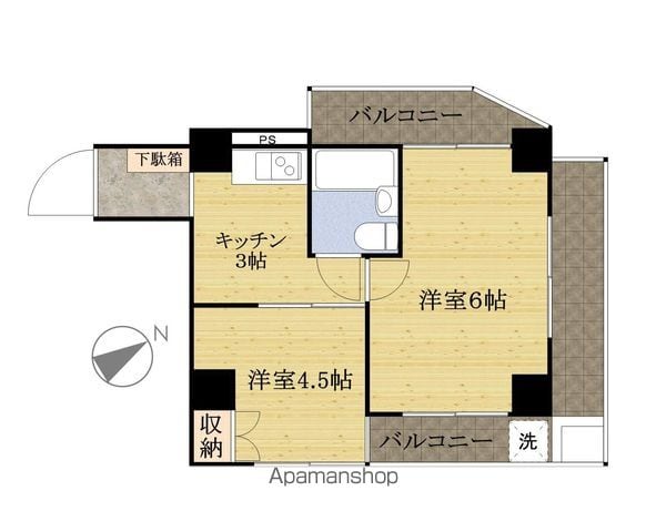 豊島区高田３丁目&nbsp;8階建&nbsp;築44年のイメージ