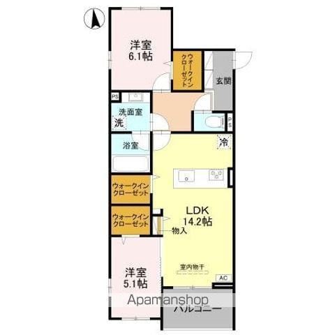 TNーSTORIA昭和園の間取り写真