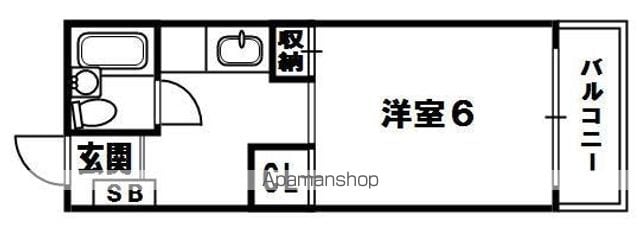 SRマンションIの間取り写真