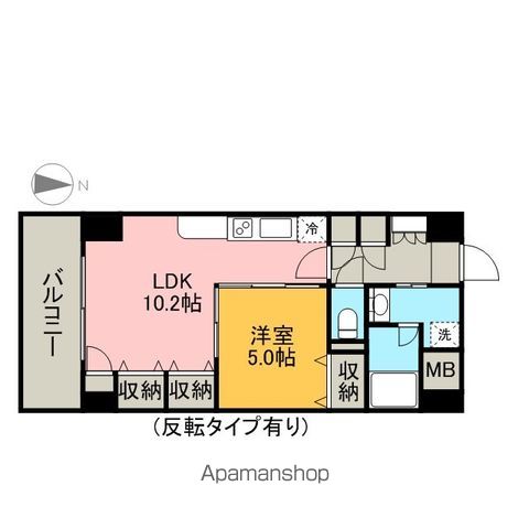 プレステージ新栄の間取り写真