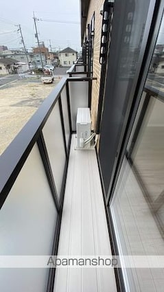 岡山県岡山市南区新福２丁目[1K/32.8m2]のバルコニー