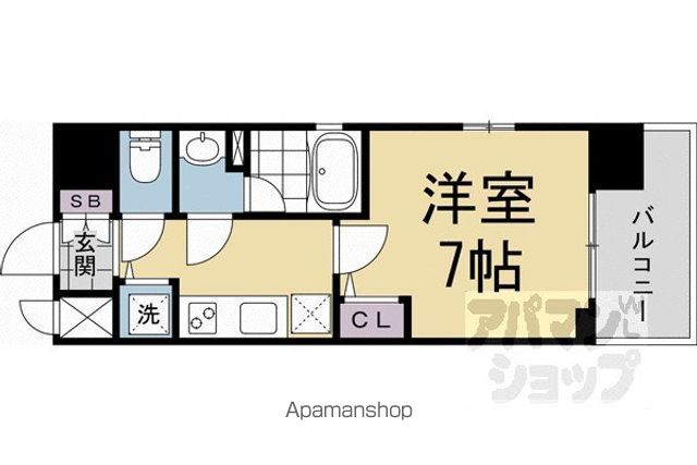 ベラジオ雅び西大路五条IIの間取り写真