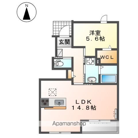 PARUREの間取り写真