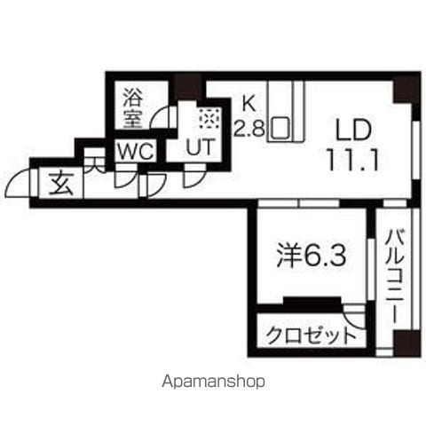 MODENA医大前の間取り写真