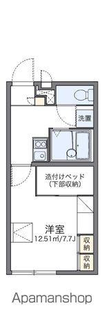 レオパレス安信の間取り写真