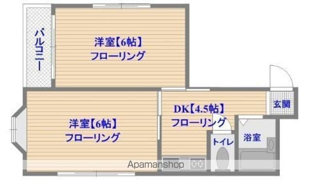 モデラートの間取り写真