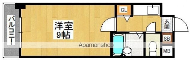 リヴァーオンステイツの間取り写真