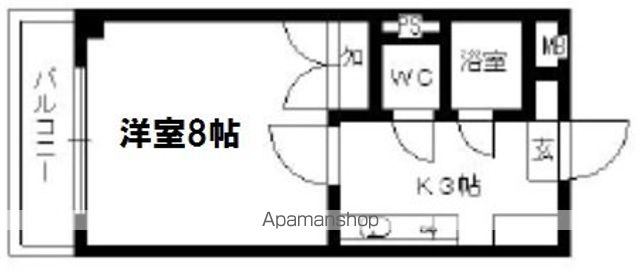 【シティコートⅢ西鉄下大利駅前の内装5】