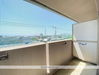 レジデンスＭ[1K/30.92m2]のバルコニー