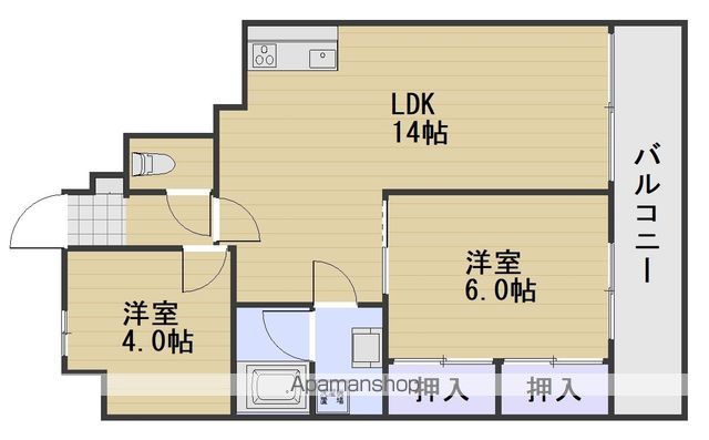リレイズ広瀬の間取り写真