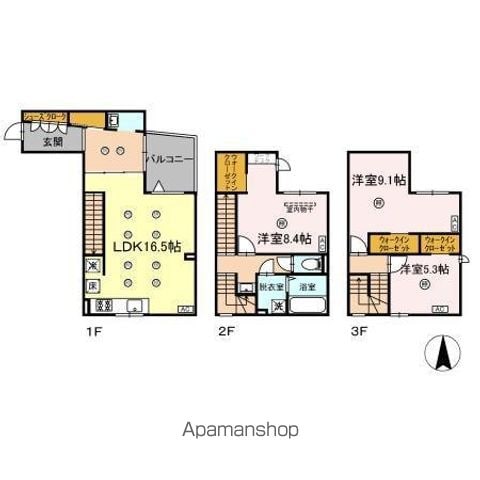 DーROOM百道の間取り写真