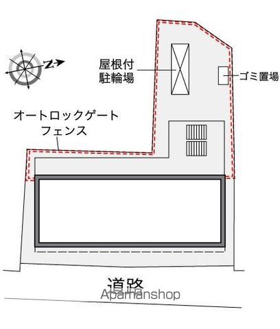 レオパレスオリーブリーフ 202 ｜ 東京都足立区梅田６丁目20-21（賃貸マンション1K・2階・20.28㎡） その3