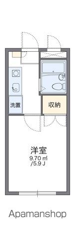 レオパレス新宿の間取り写真