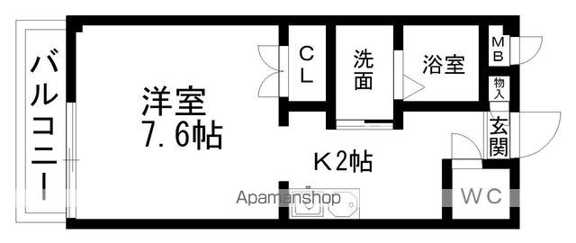 エトワール参番館の間取り写真