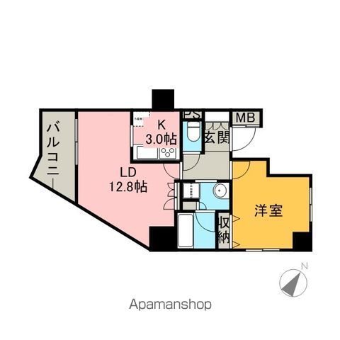 レジディアタワー中目黒の間取り写真