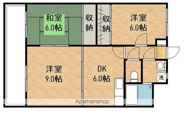 ライネクスト新川の間取り写真