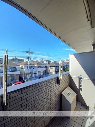 ハーモニー多摩平[2LDK/47.18m2]のバルコニー