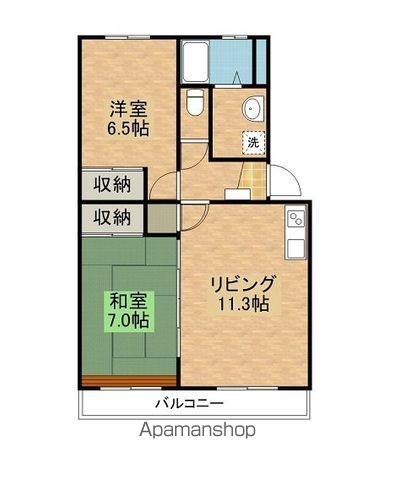 アクシア飯田の間取り写真