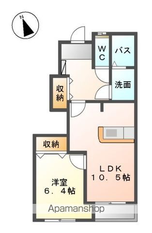 スターオーシャン 横田の間取り写真