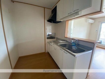 ドエルエバーグリーンＣ[1LDK/51.13m2]のキッチン