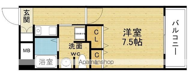 アスリート新大阪IIの間取り写真