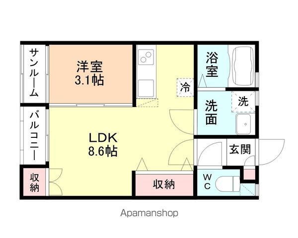 COZYの間取り写真