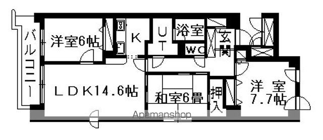 THE RESIDENCE PARK ODORIKOENの間取り写真