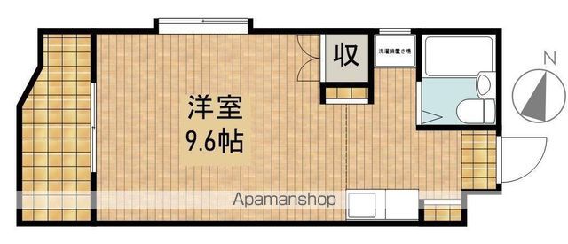 アップル第1マンションの間取り写真