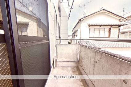 コーポ　サン　マーシィ[2DK/43.74m2]のバルコニー