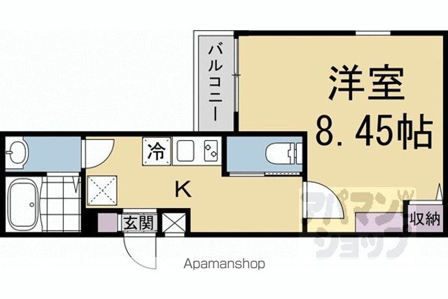 GLADVIS京都室町の間取り写真