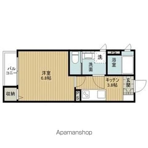 AZUR江南の間取り写真