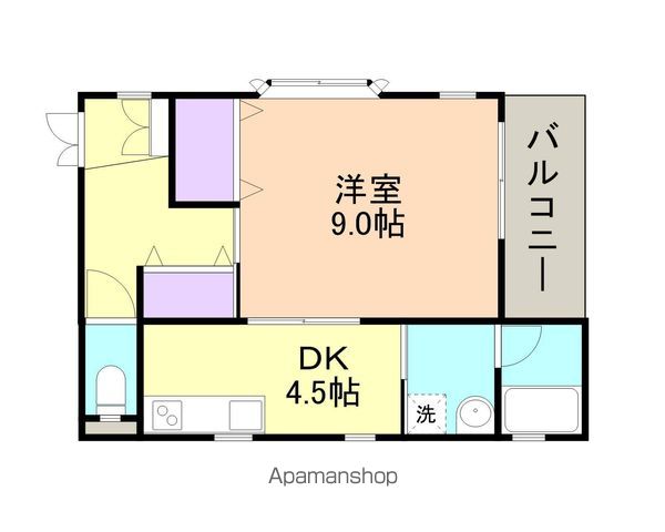 【和歌山市西庄のマンションの間取り】