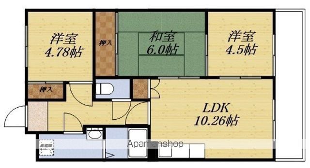 新大阪ファミール東館の間取り写真