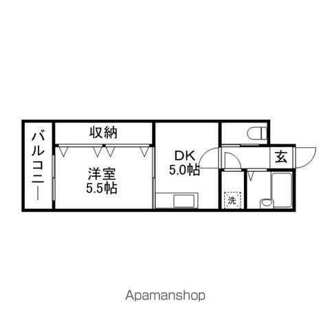 【Ｋステーション大橋の間取り】