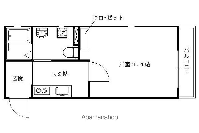 ドーリアNEXT西院の間取り写真
