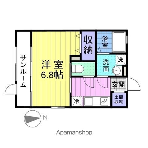 ベルティックIIの間取り写真